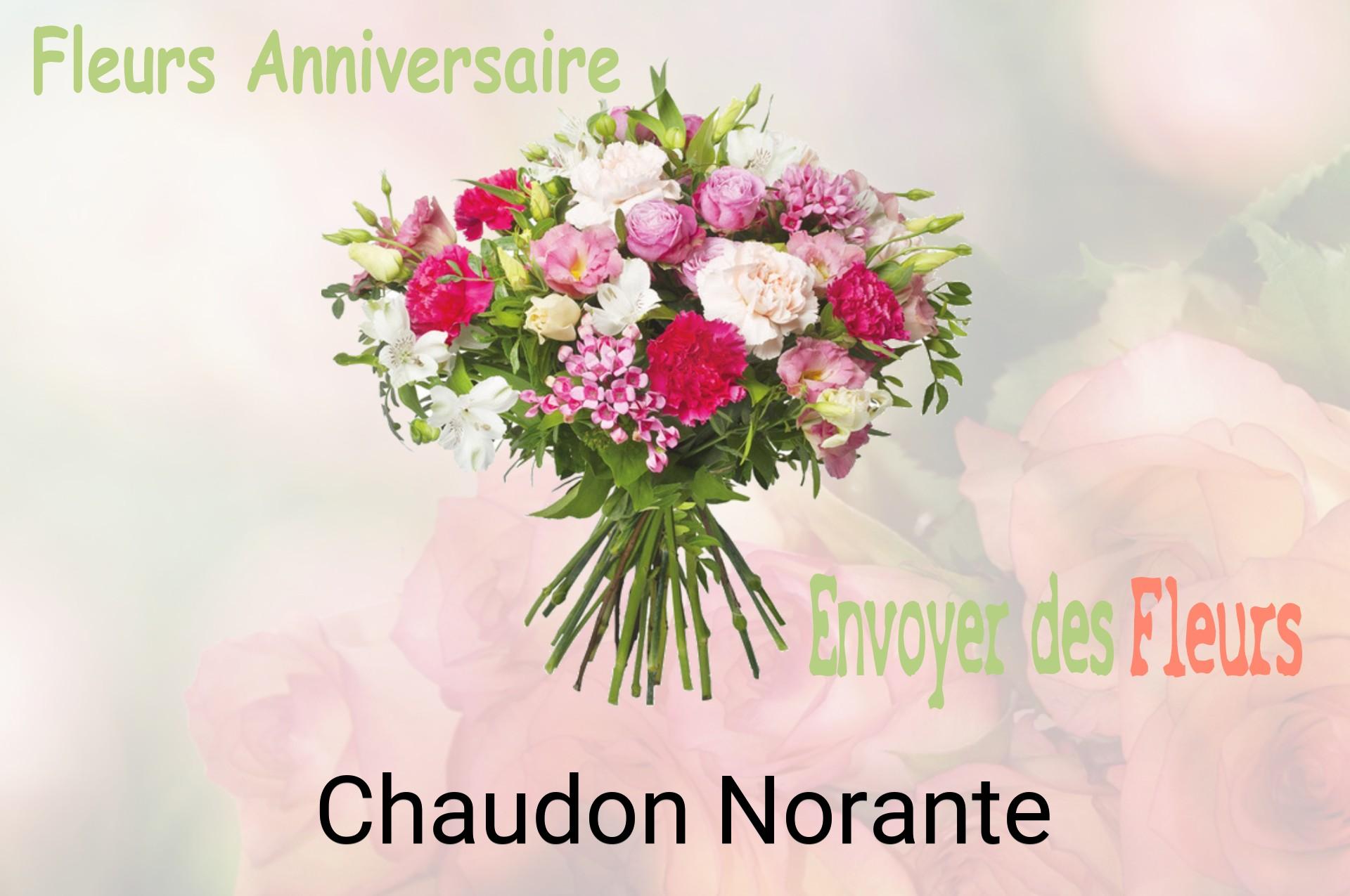 Bouquet de fleurs d’anniversaire livré à Chaudon-Norante